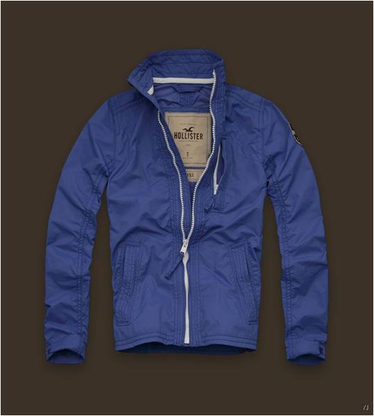hollister jacket blue